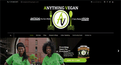 Desktop Screenshot of anythingvegan.com
